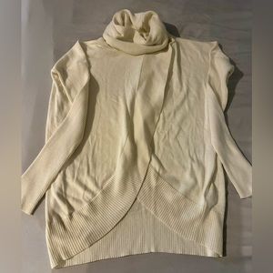 Addison ivory cowl neck sweater. Size xs